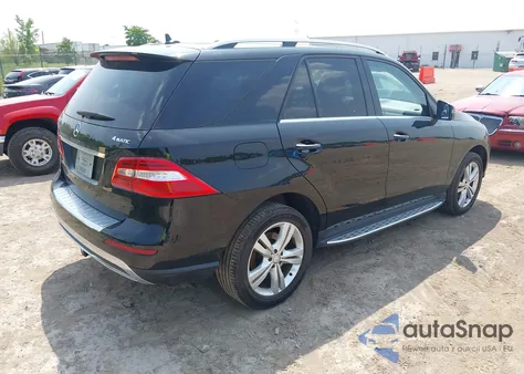 2014 Mercedes-Benz Ml 350 4Matic из США, поврежденный, VIN 4JGDA5HB9EA418457